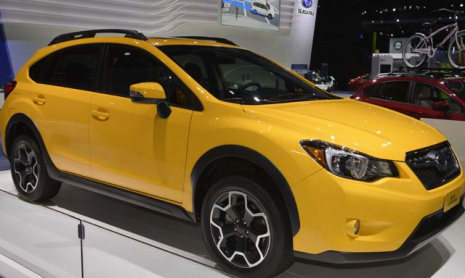 Subaru XV Crosstrek Edition раскрасил Детройтский Автосалон